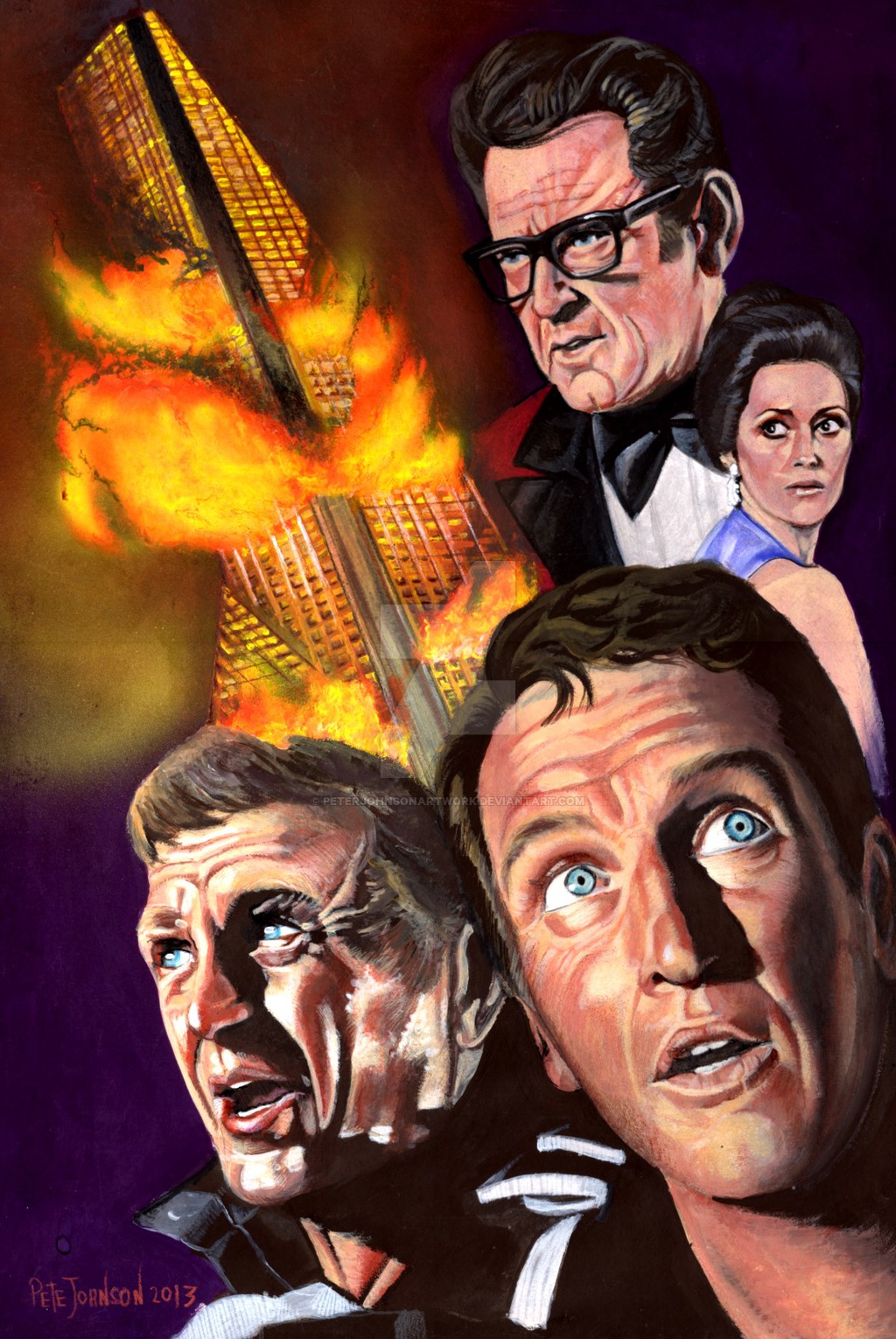 Nice wallpapers The Towering Inferno 1024x1530px