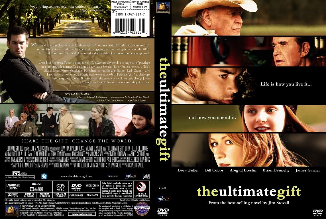 The Ultimate Gift | Inspirational movies, New day, The ultimate gift