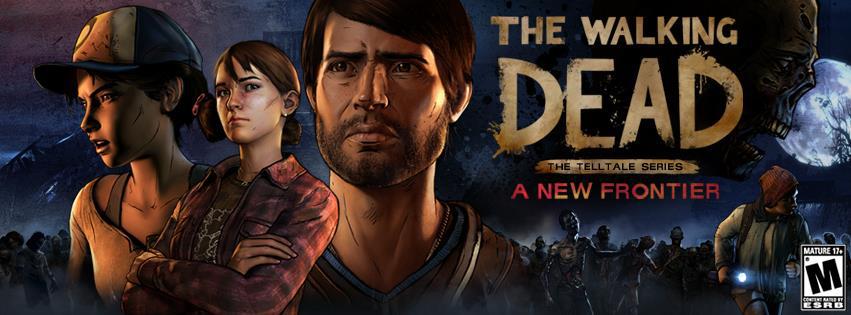 HD Quality Wallpaper | Collection: Video Game, 851x315 The Walking Dead: A New Frontier