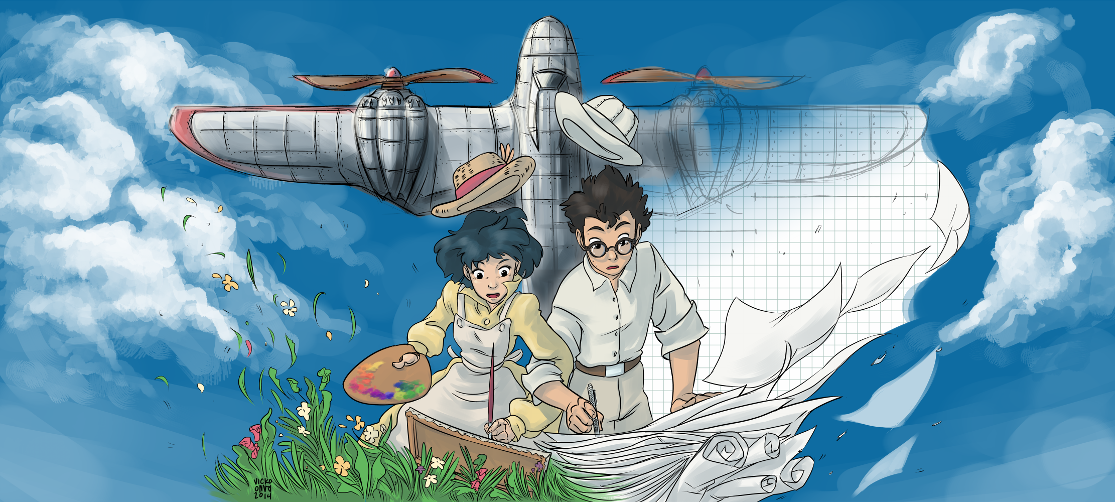 HQ The Wind Rises Wallpapers | File 2265.97Kb