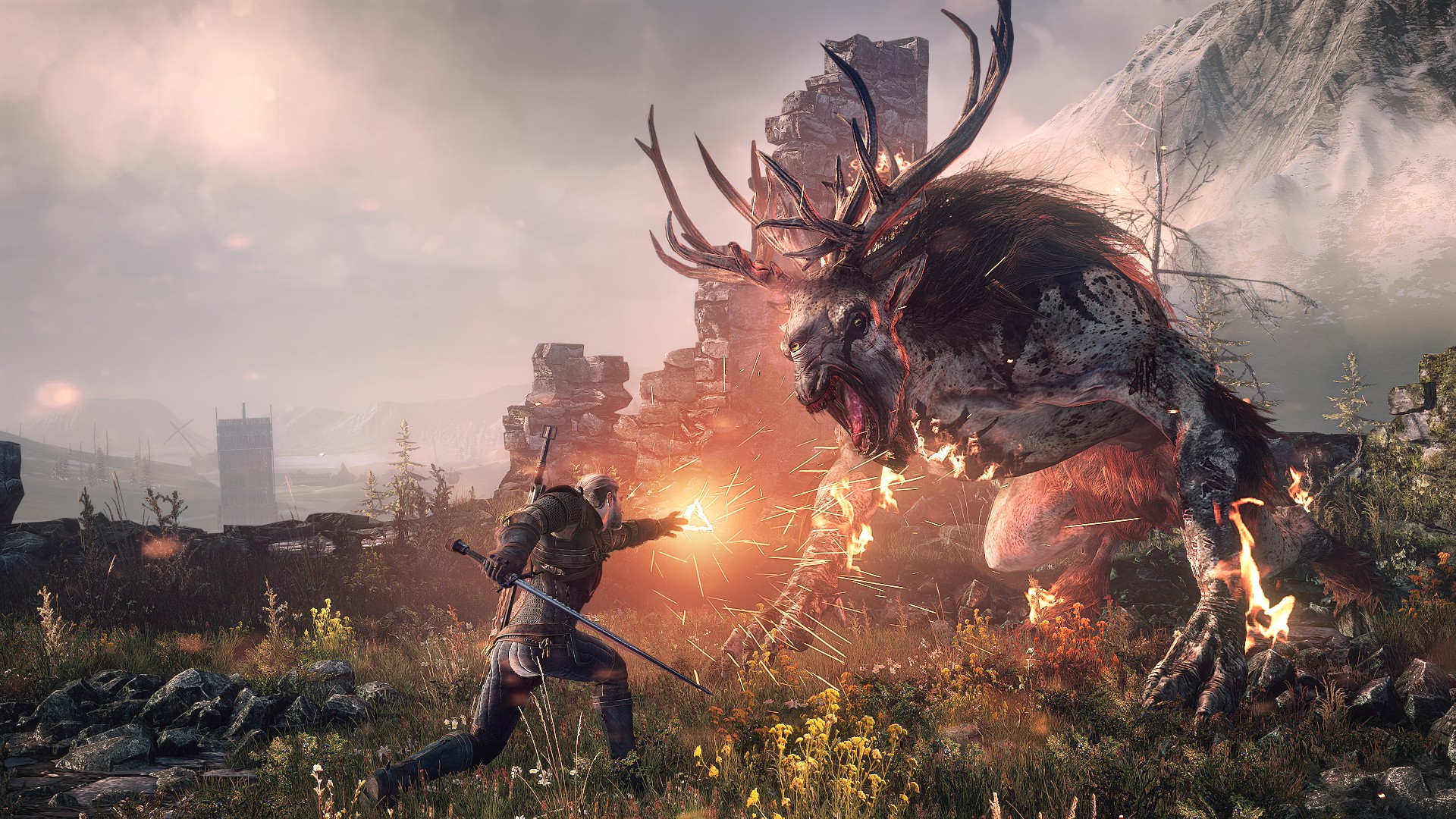 Nice wallpapers The Witcher 3: Wild Hunt 1920x1080px