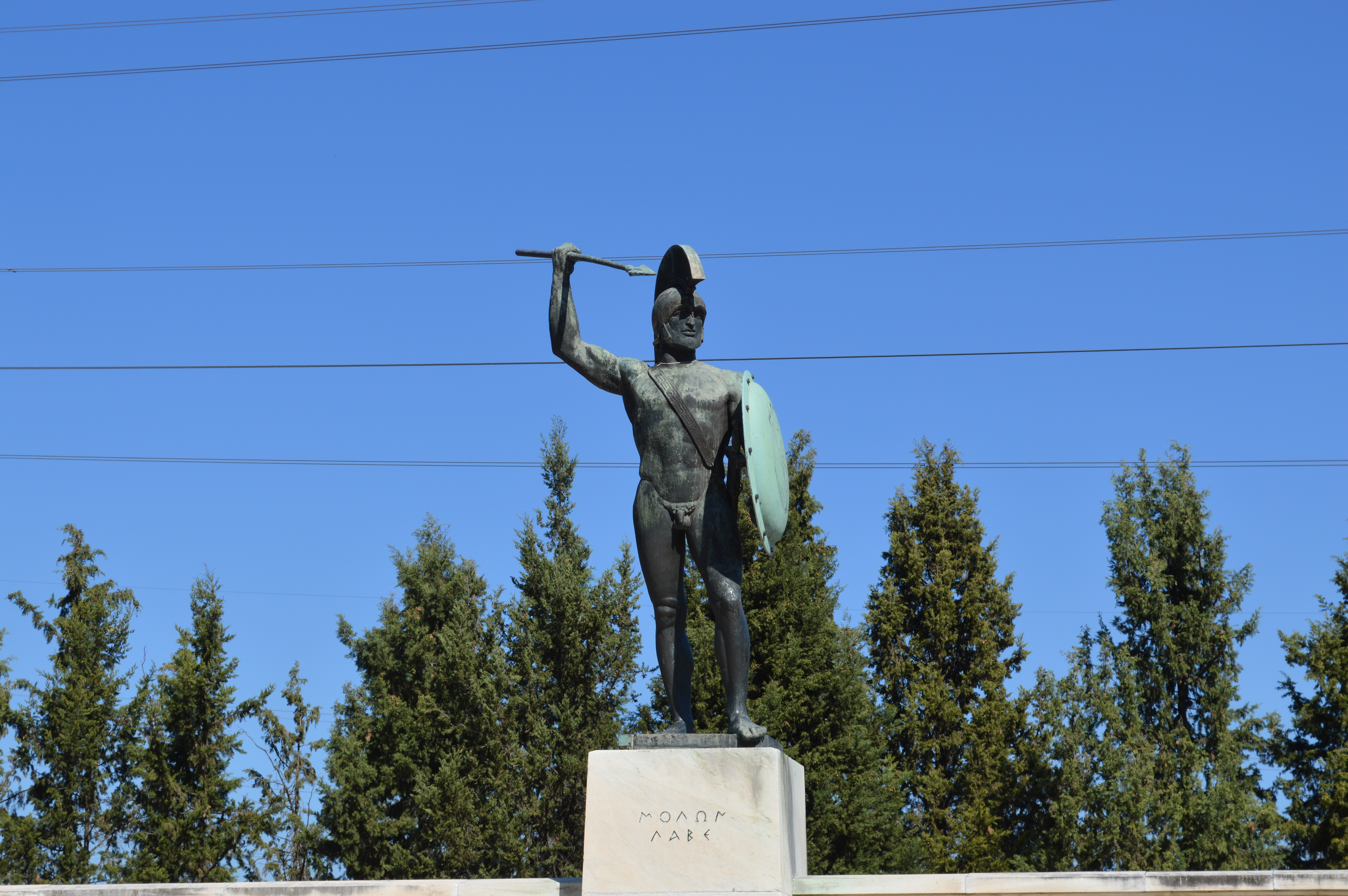 HD Quality Wallpaper | Collection: Man Made, 6016x4000 Thermopylae Monument