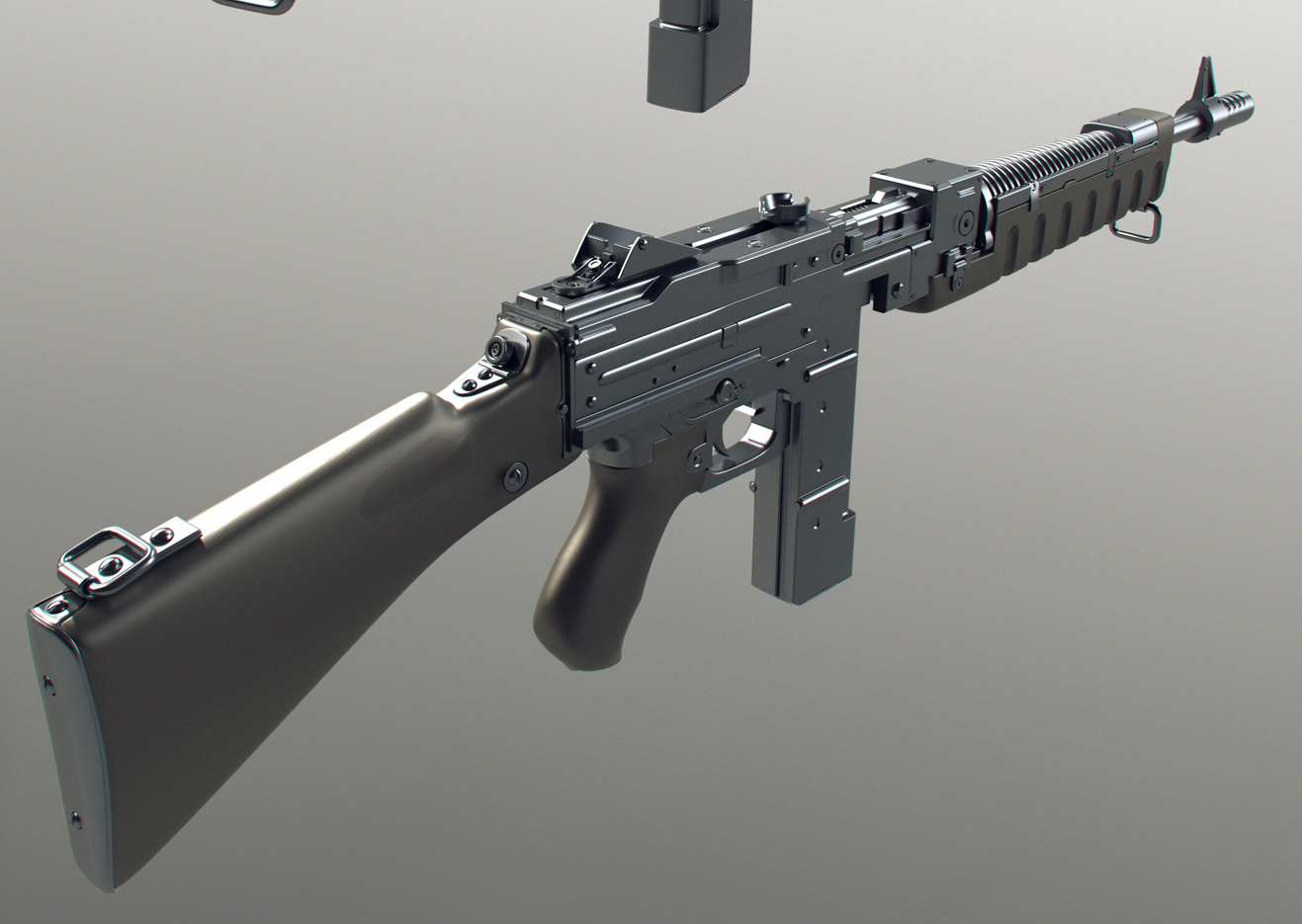 Nice Images Collection: Thompson Submachine Gun Desktop Wallpapers