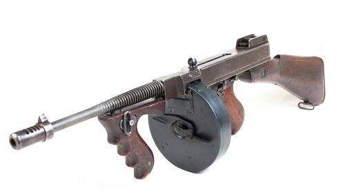 Thompson Submachine Gun Pics, Weapons Collection
