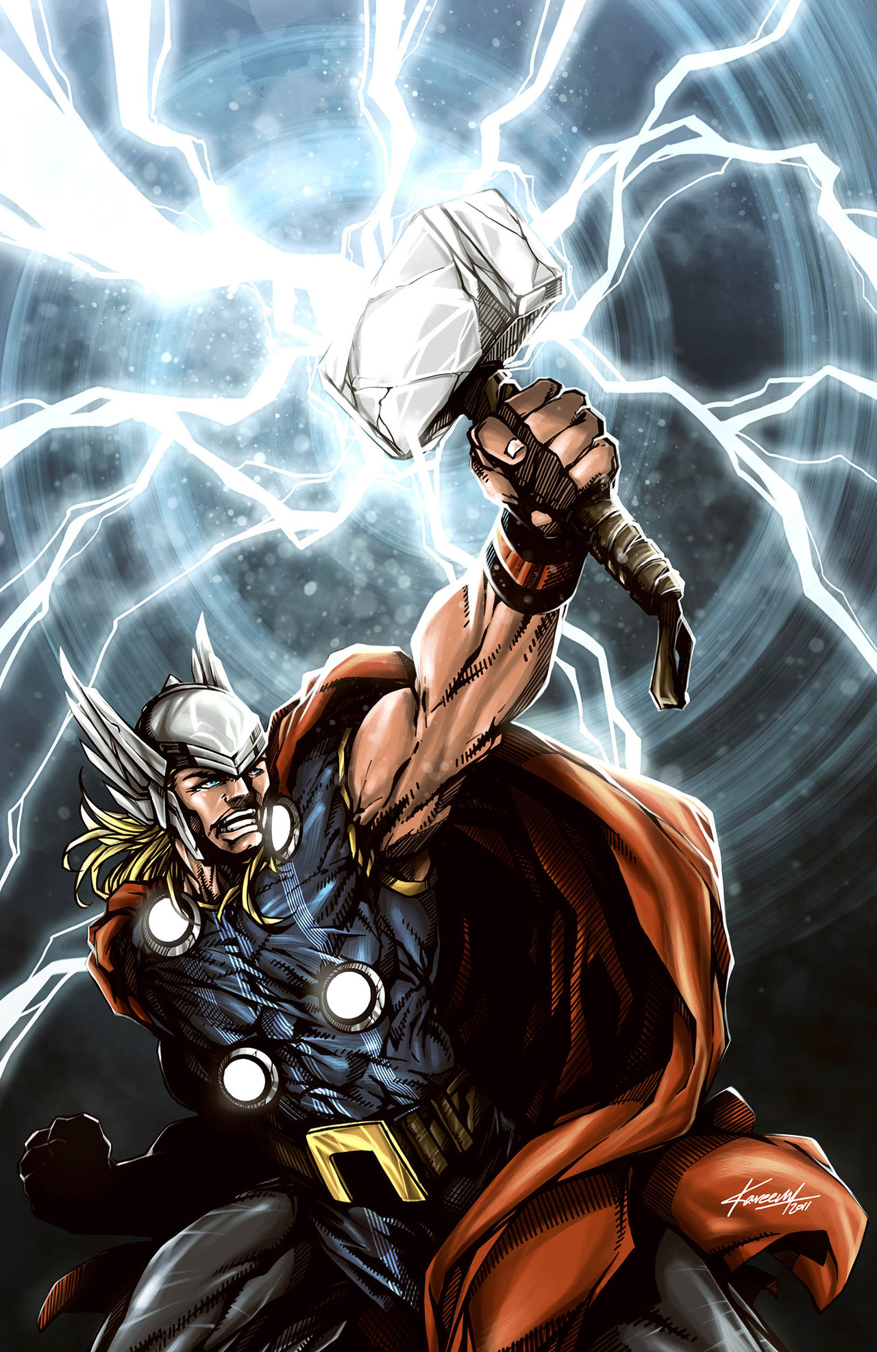 Thor: God Of Thunder Backgrounds, Compatible - PC, Mobile, Gadgets| 1280x1974 px