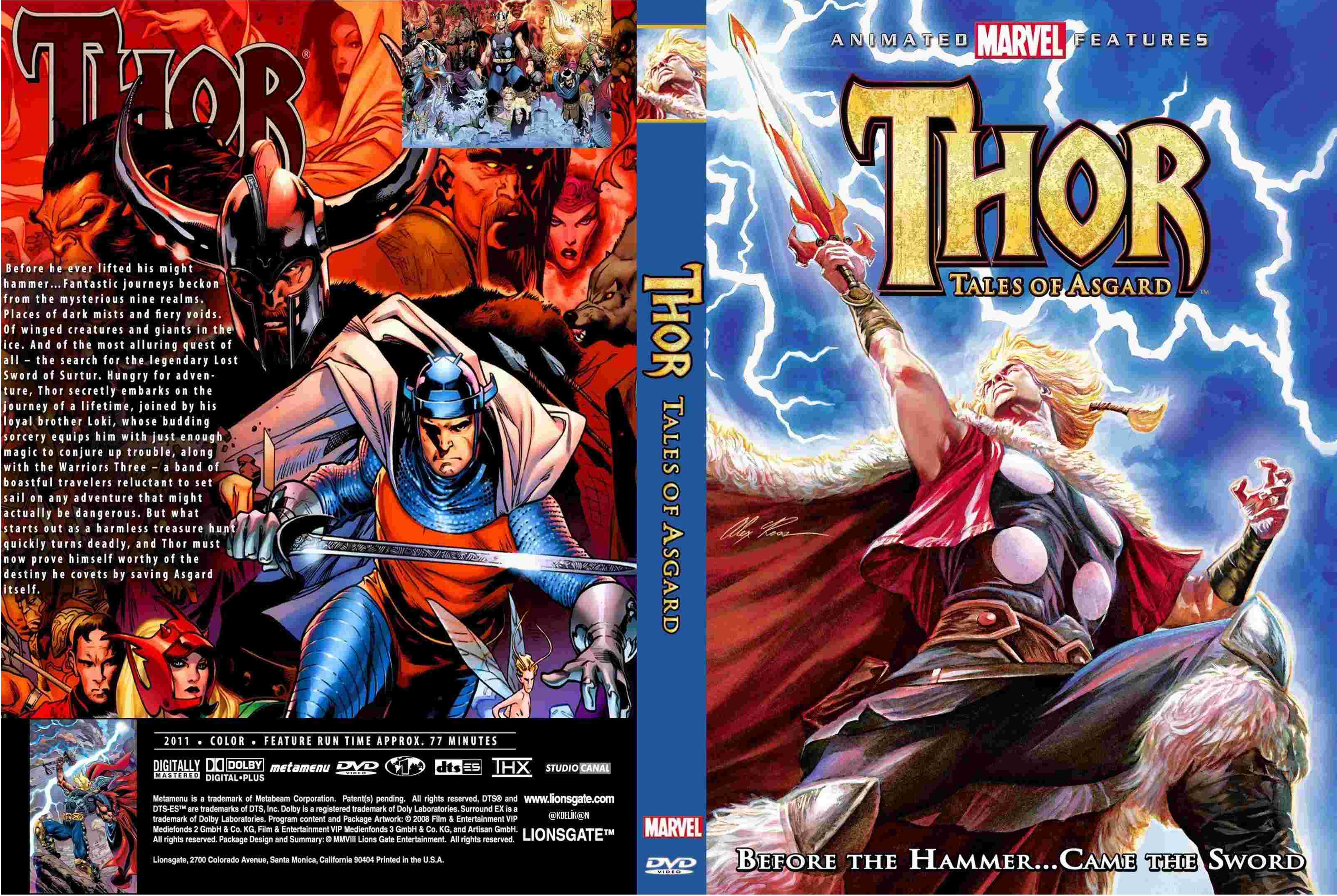 Nice Images Collection: Thor: Tales Of Asgard Desktop Wallpapers