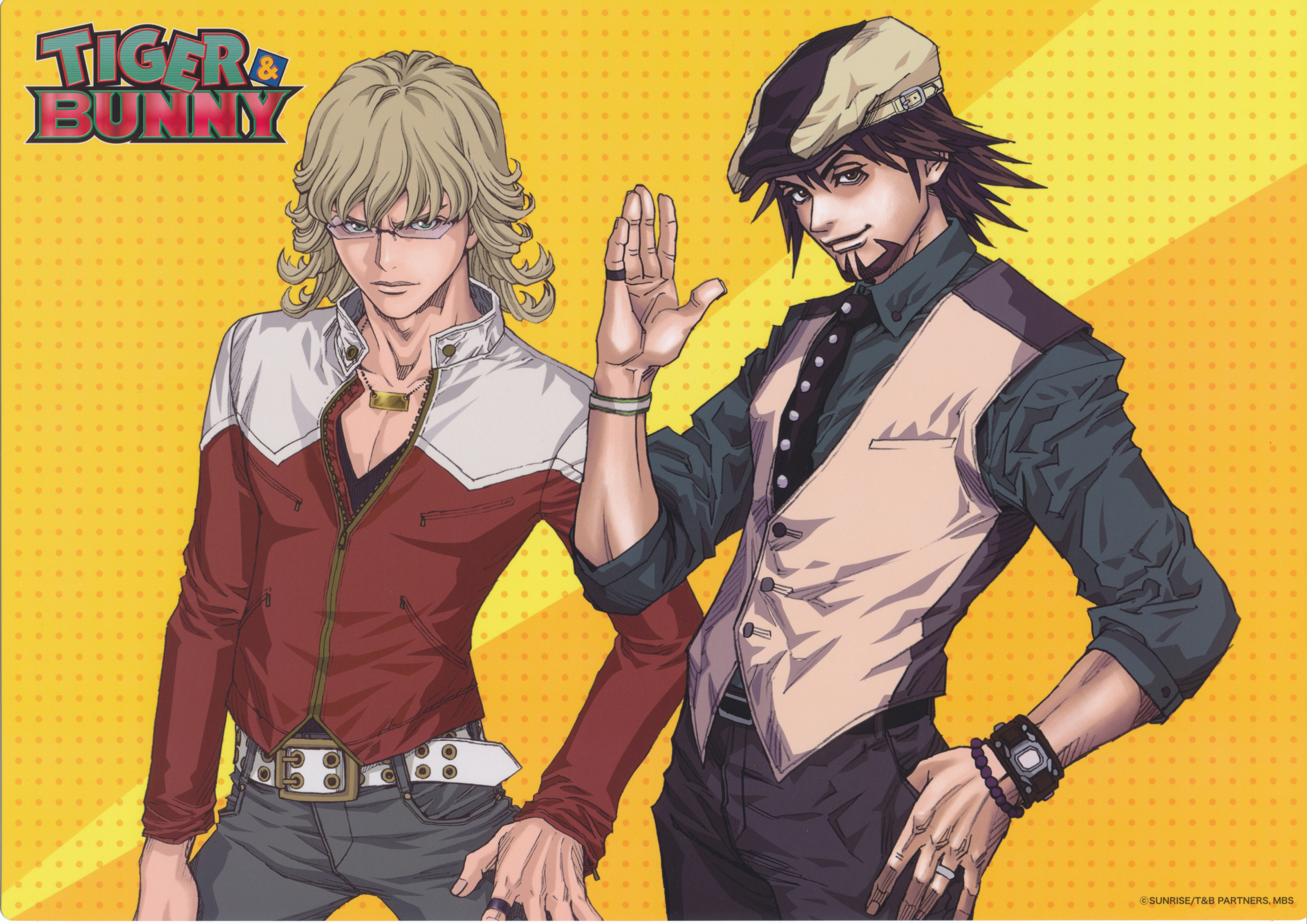 Tiger & Bunny Backgrounds, Compatible - PC, Mobile, Gadgets| 7000x4952 px
