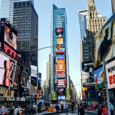 Times Square Backgrounds, Compatible - PC, Mobile, Gadgets| 400x400 px