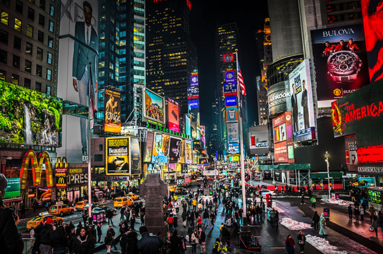 Times Square Backgrounds, Compatible - PC, Mobile, Gadgets| 750x497 px