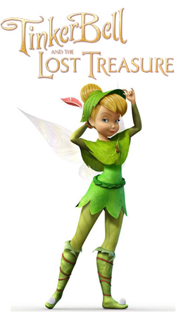 High Resolution Wallpaper | Tinker Bell And The Lost Treasure 250x455 px