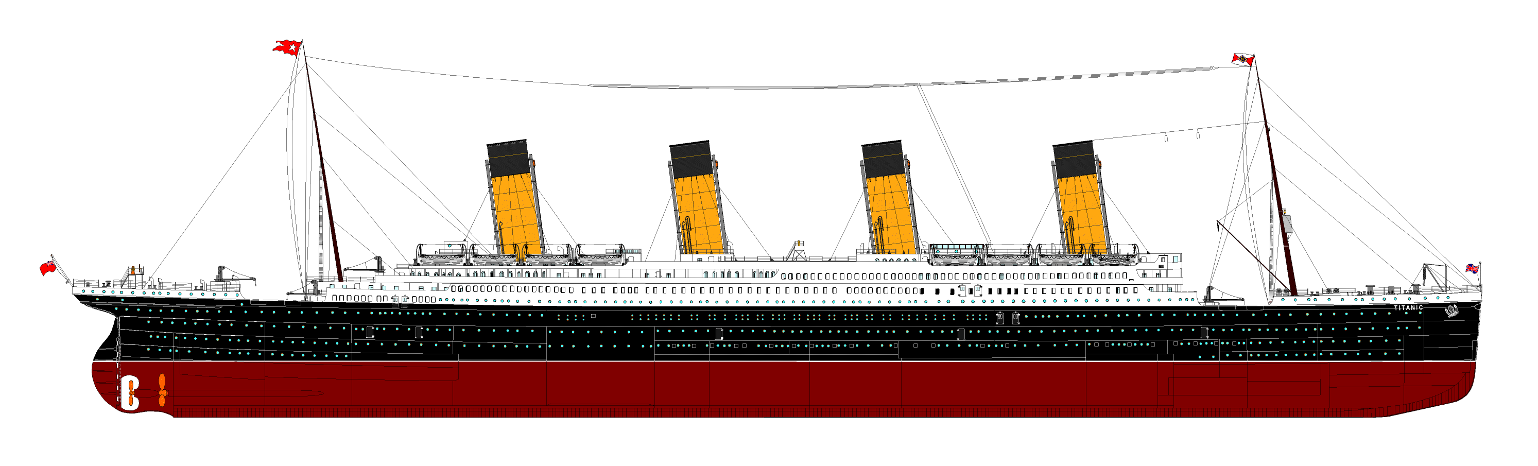 Nice wallpapers Titanic 2987x905px