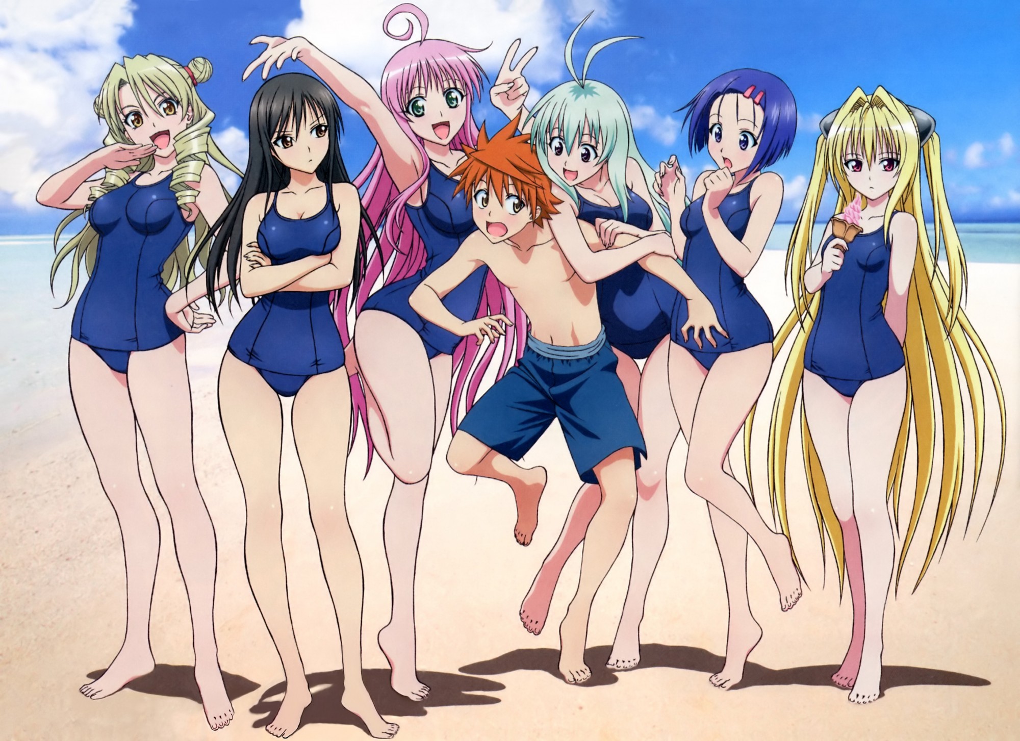 To Love-Ru High Quality Background on Wallpapers Vista