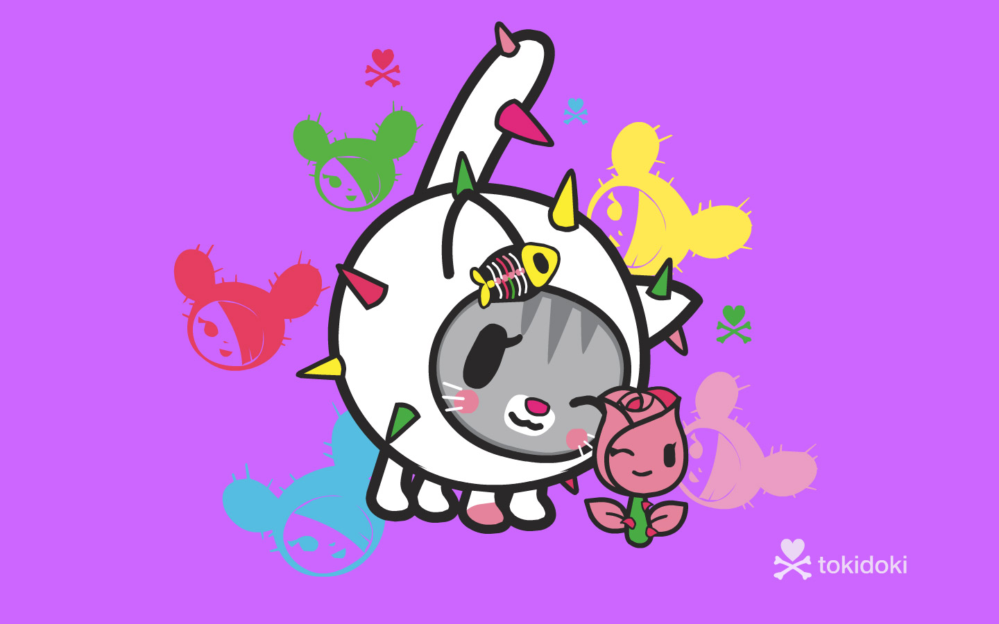 Tokidoki Backgrounds, Compatible - PC, Mobile, Gadgets| 1440x900 px