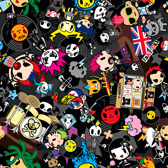 Tokidoki Backgrounds, Compatible - PC, Mobile, Gadgets| 668x668 px