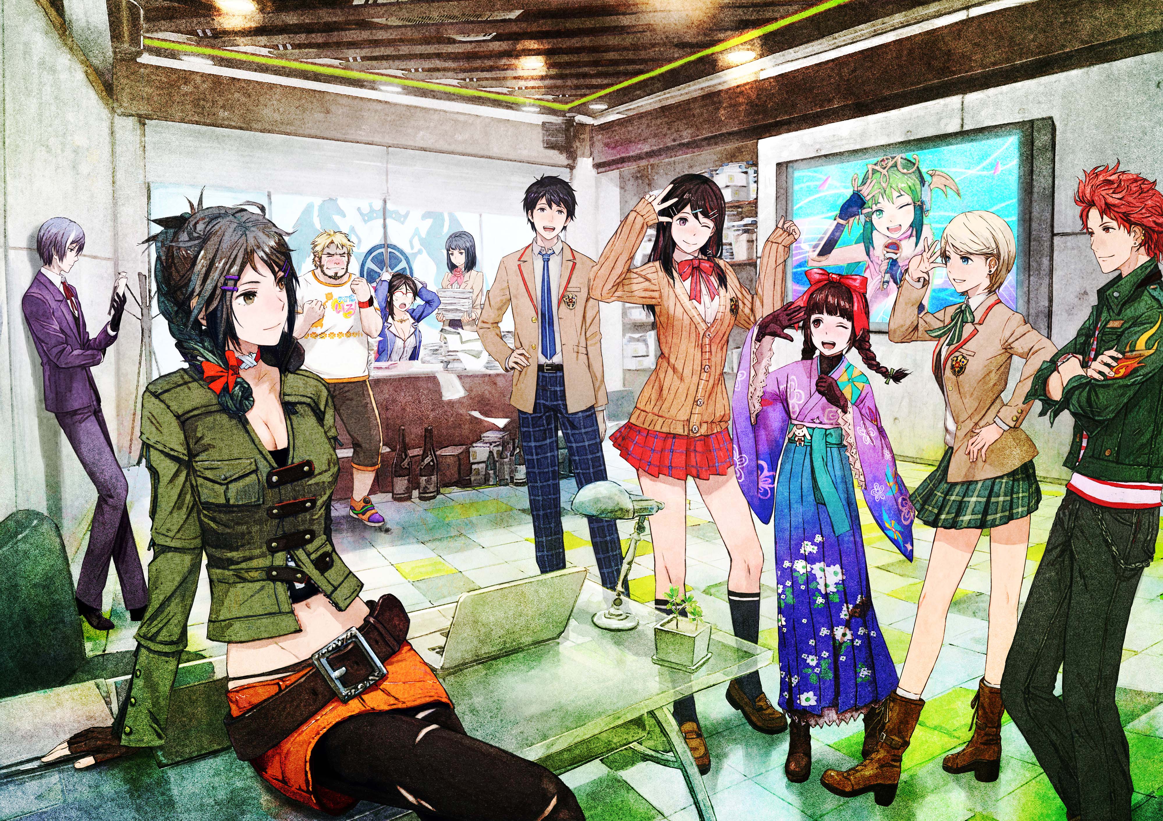 Tokyo Mirage Sessions #FE Backgrounds, Compatible - PC, Mobile, Gadgets| 3996x2822 px