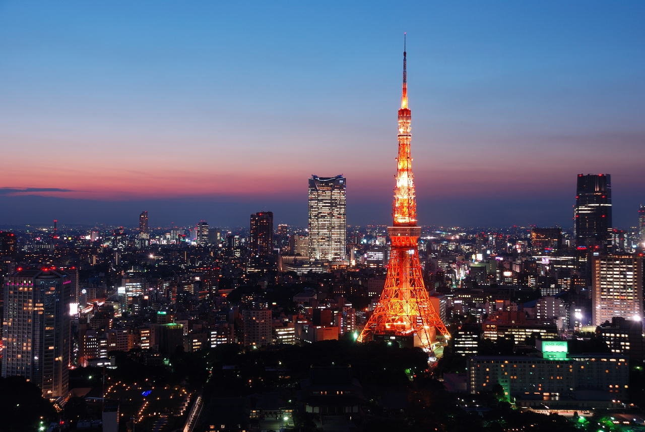 Tokyo Tower Backgrounds, Compatible - PC, Mobile, Gadgets| 1280x857 px