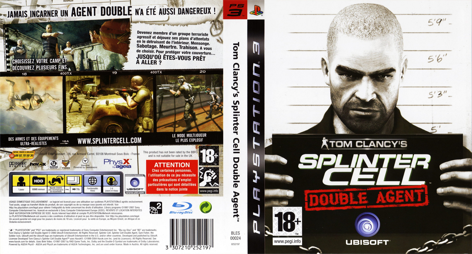 Tom Clancy's Splinter Cell: Double Agent Backgrounds on Wallpapers Vista