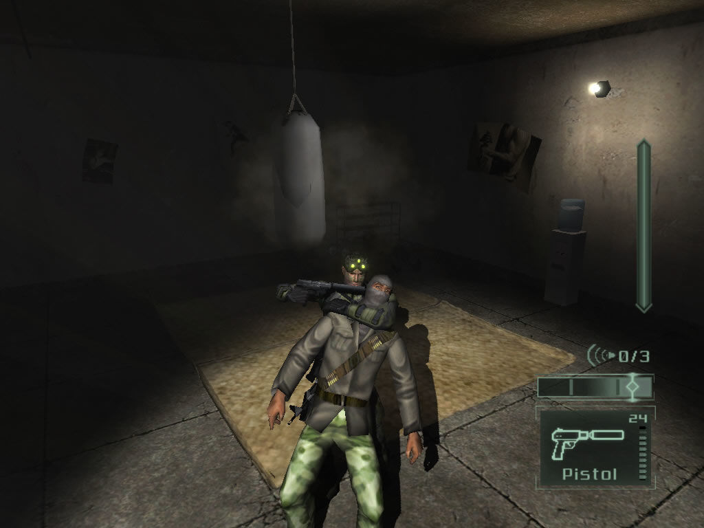 HD Quality Wallpaper | Collection: Video Game, 1024x768 Tom Clancy's Splinter Cell: Pandora Tomorrow