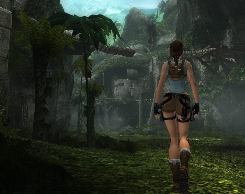 HD Quality Wallpaper | Collection: Video Game, 1024x814 Tomb Raider Anniversary