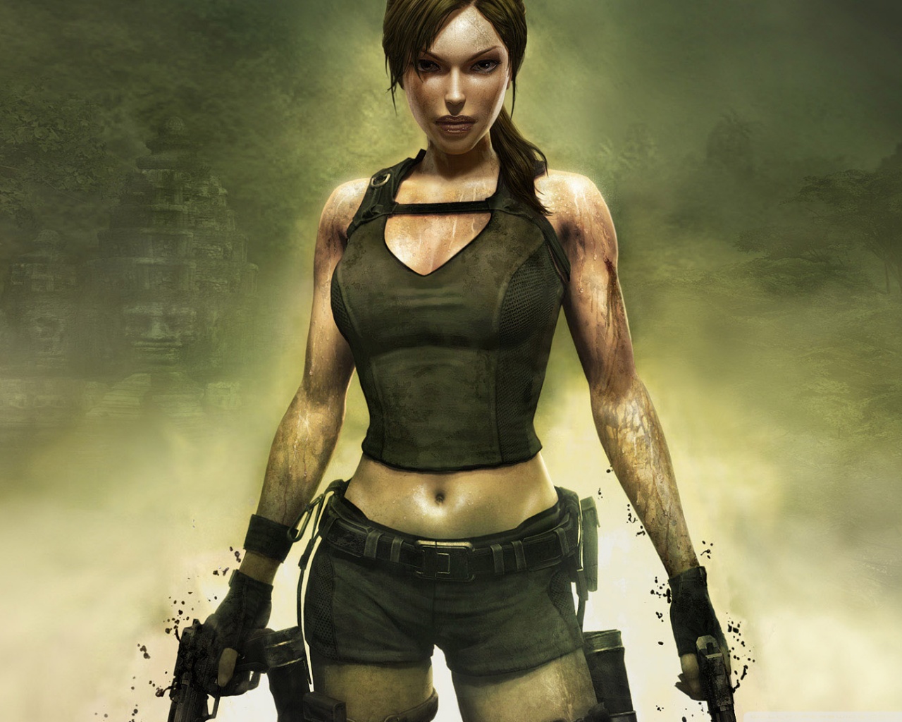 Nice Images Collection: Tomb Raider: Underworld Desktop Wallpapers