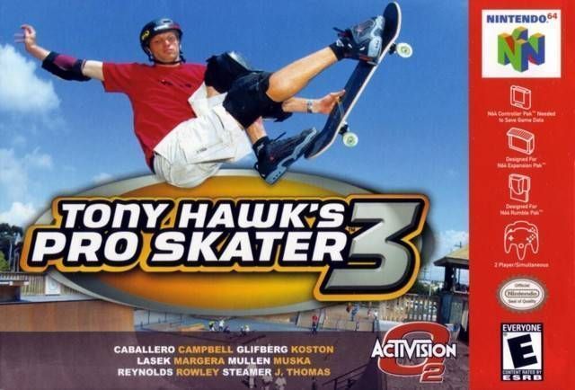 Tony Hawk's Pro Skater 3 Pics, Video Game Collection