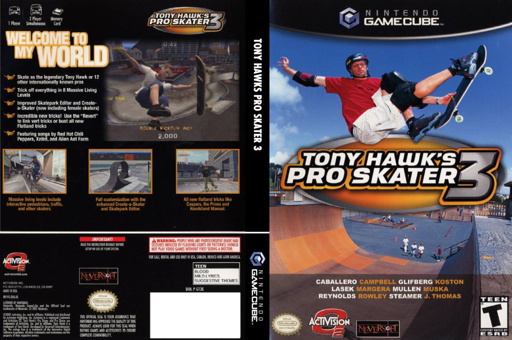 Tony Hawk's Pro Skater 3 #1