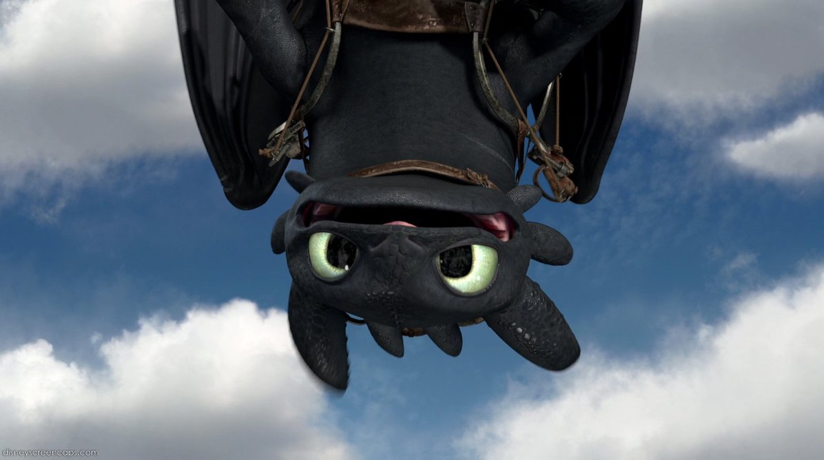Nice wallpapers Toothless 1196x668px