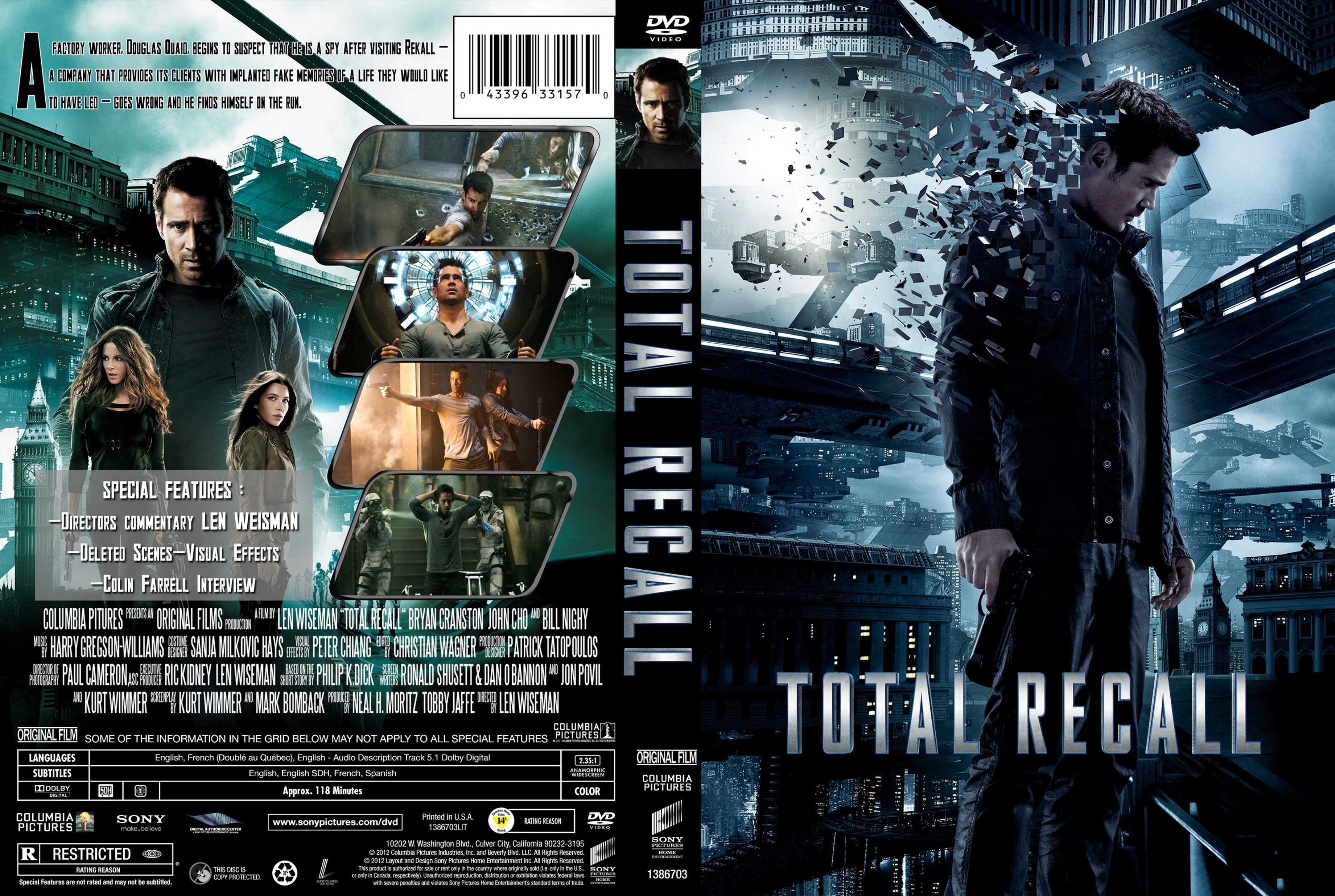 Nice Images Collection: Total Recall (2012) Desktop Wallpapers