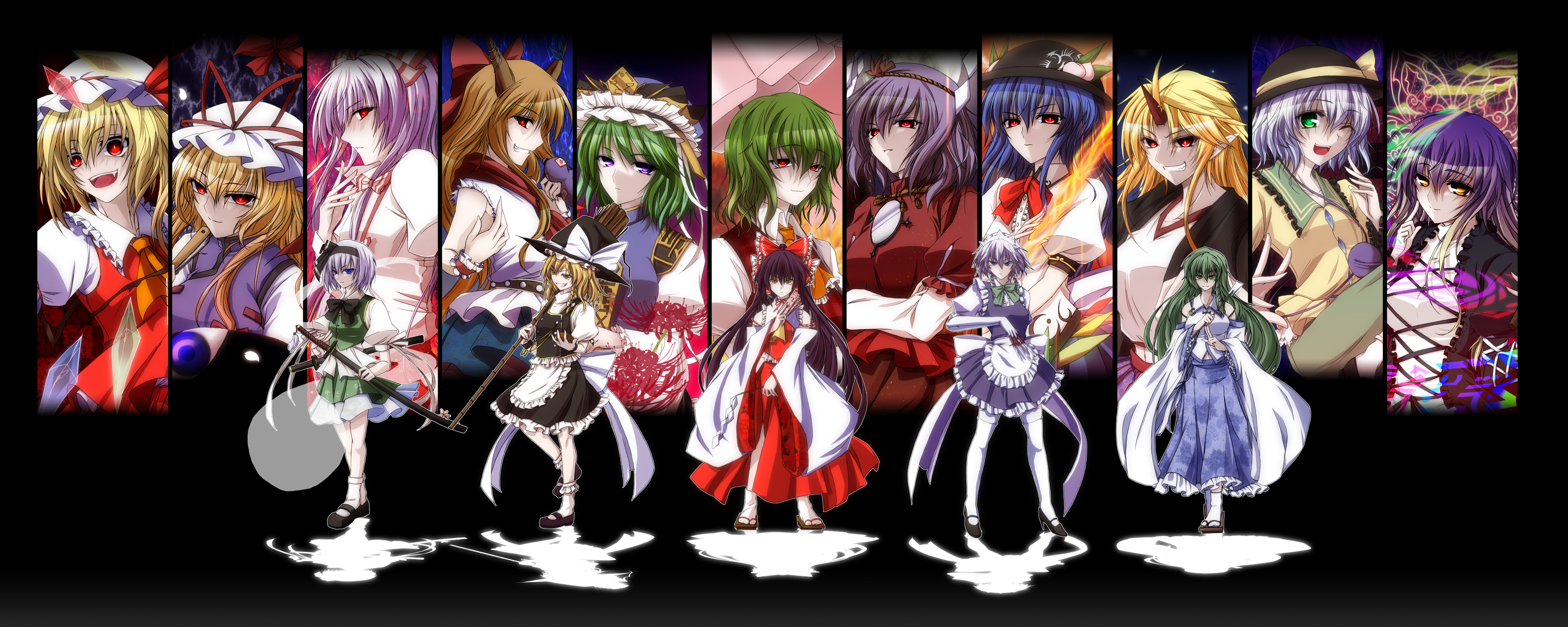 Nice Images Collection: Touhou Desktop Wallpapers