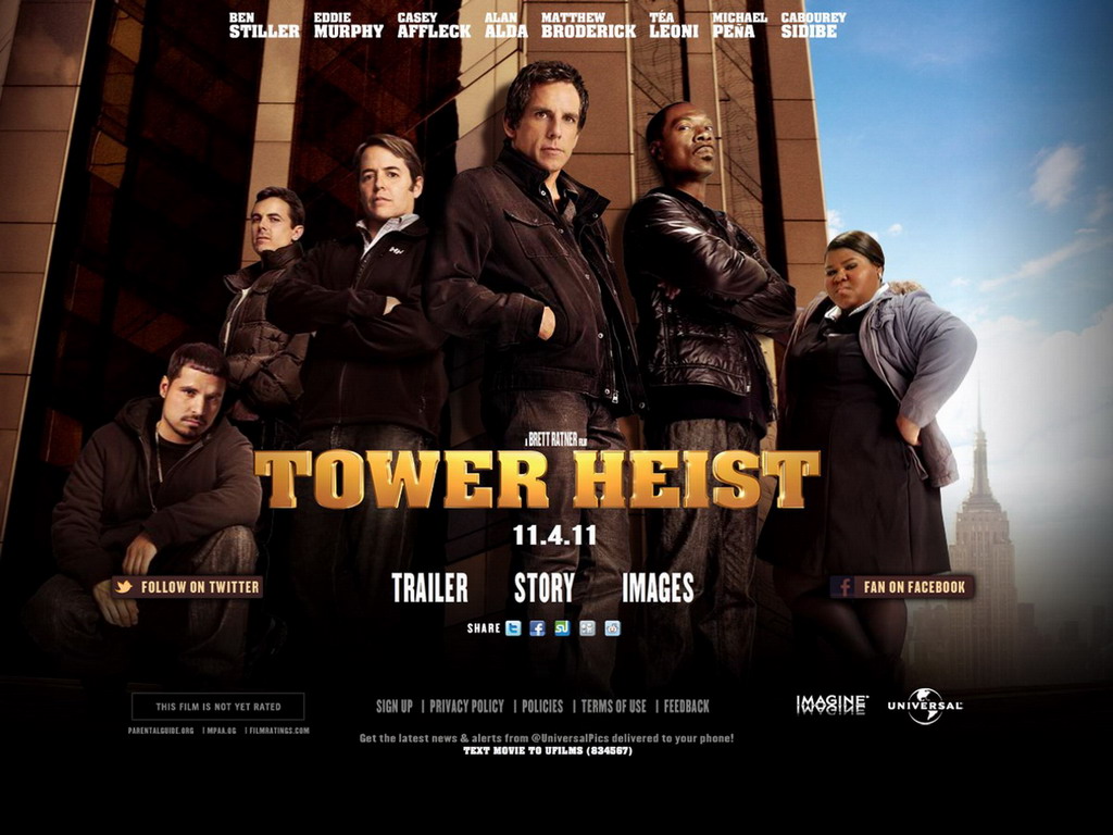 Tower Heist Pics, Movie Collection
