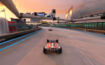 HD Quality Wallpaper | Collection: Video Game, 350x219 TrackMania 2 Stadium