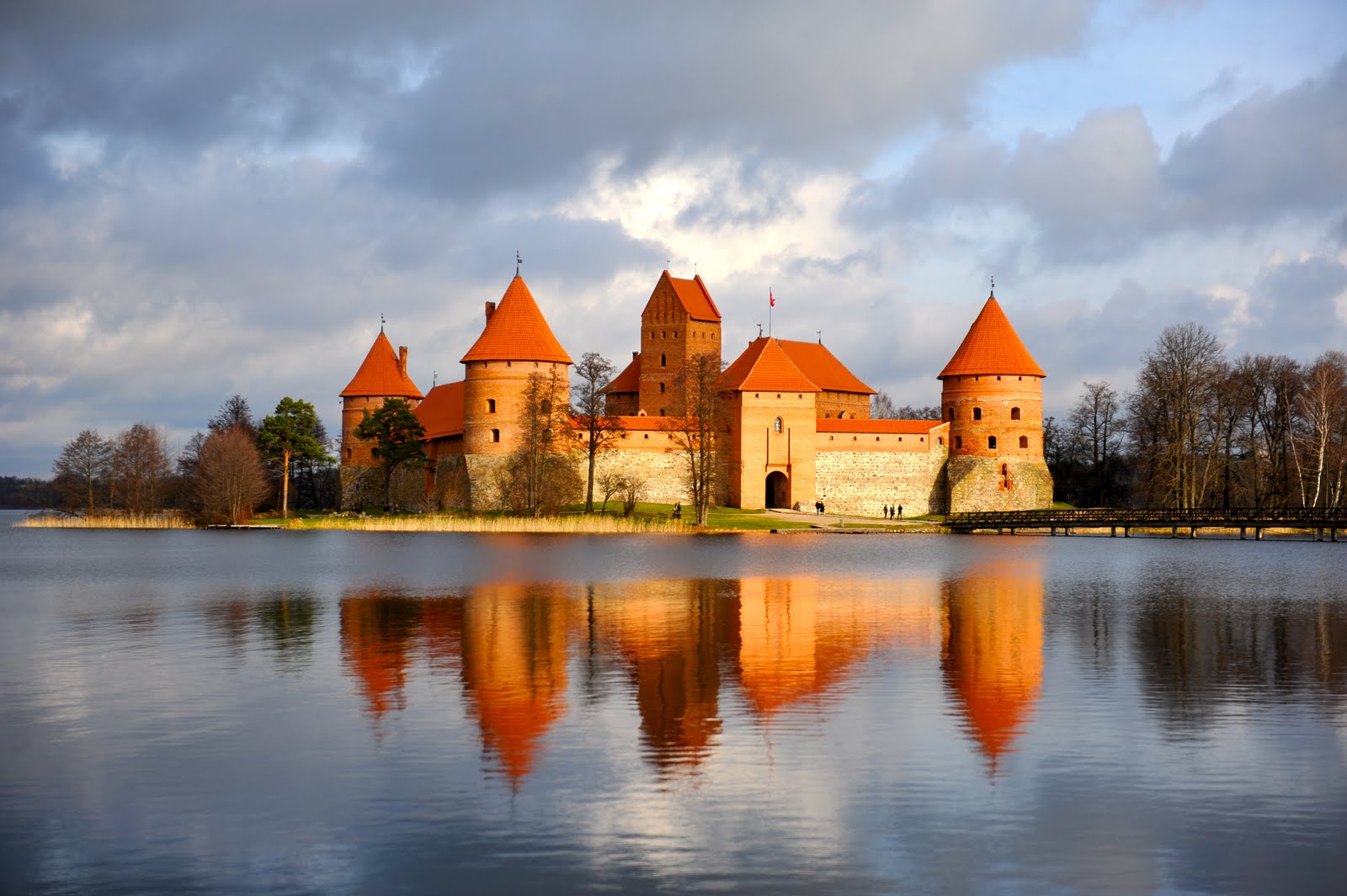 Trakai Island Castle HD wallpapers, Desktop wallpaper - most viewed