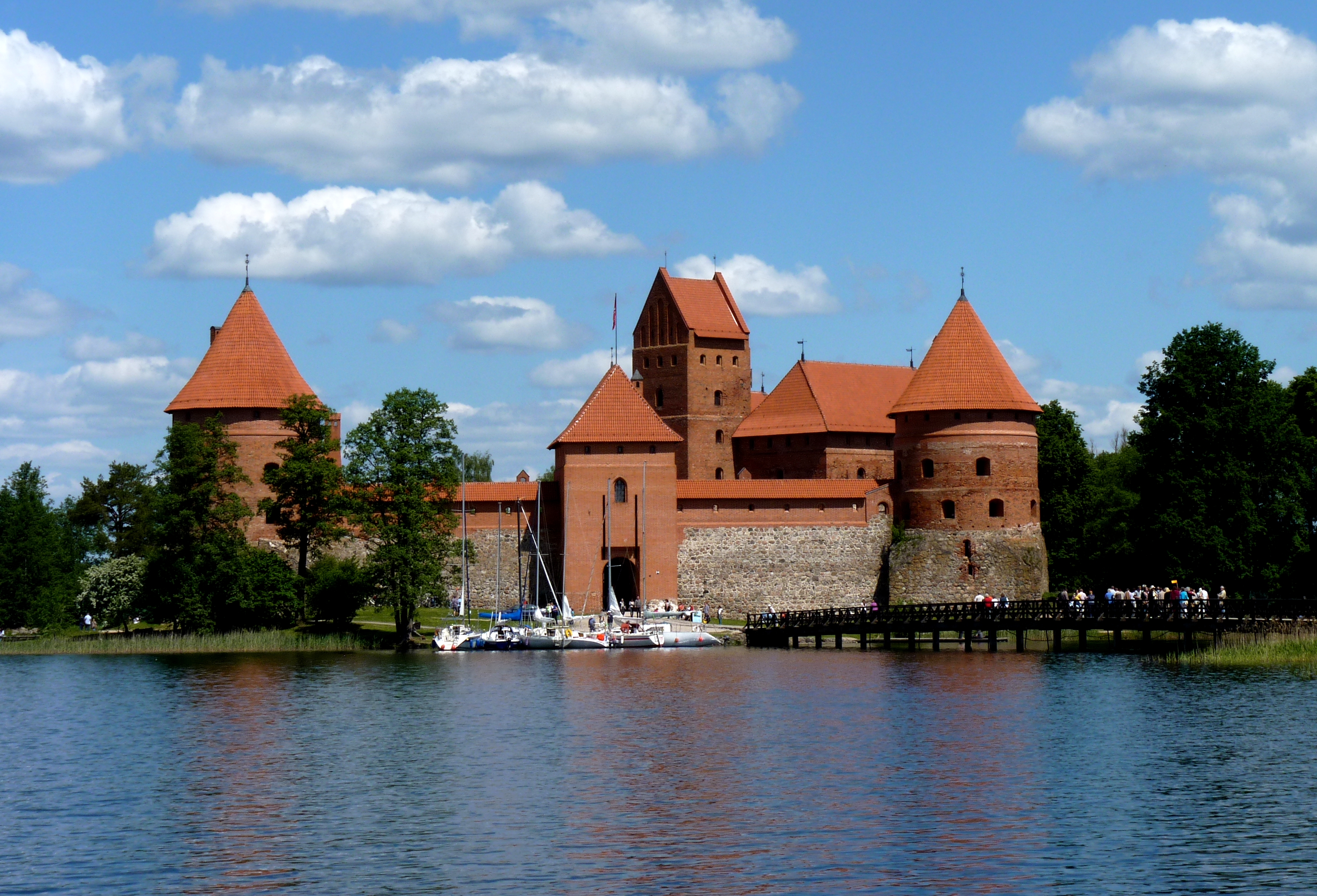 Trakai Island Castle High Quality Background on Wallpapers Vista