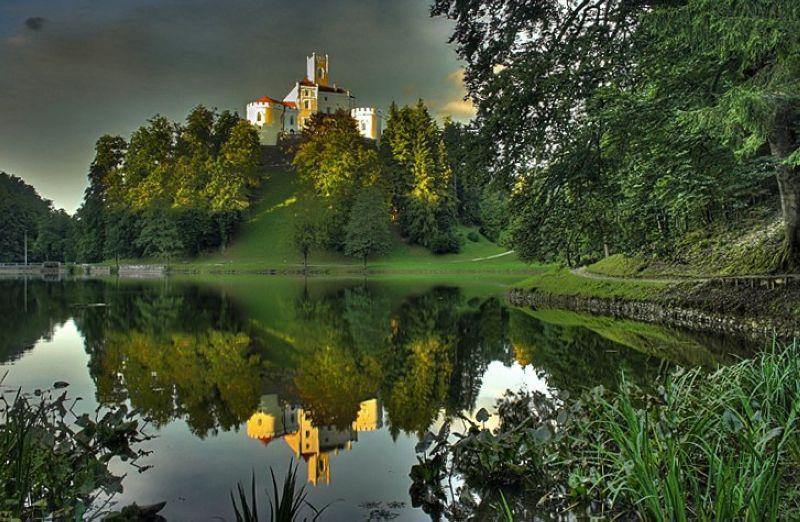 Trakošćan Castle Backgrounds, Compatible - PC, Mobile, Gadgets| 800x522 px