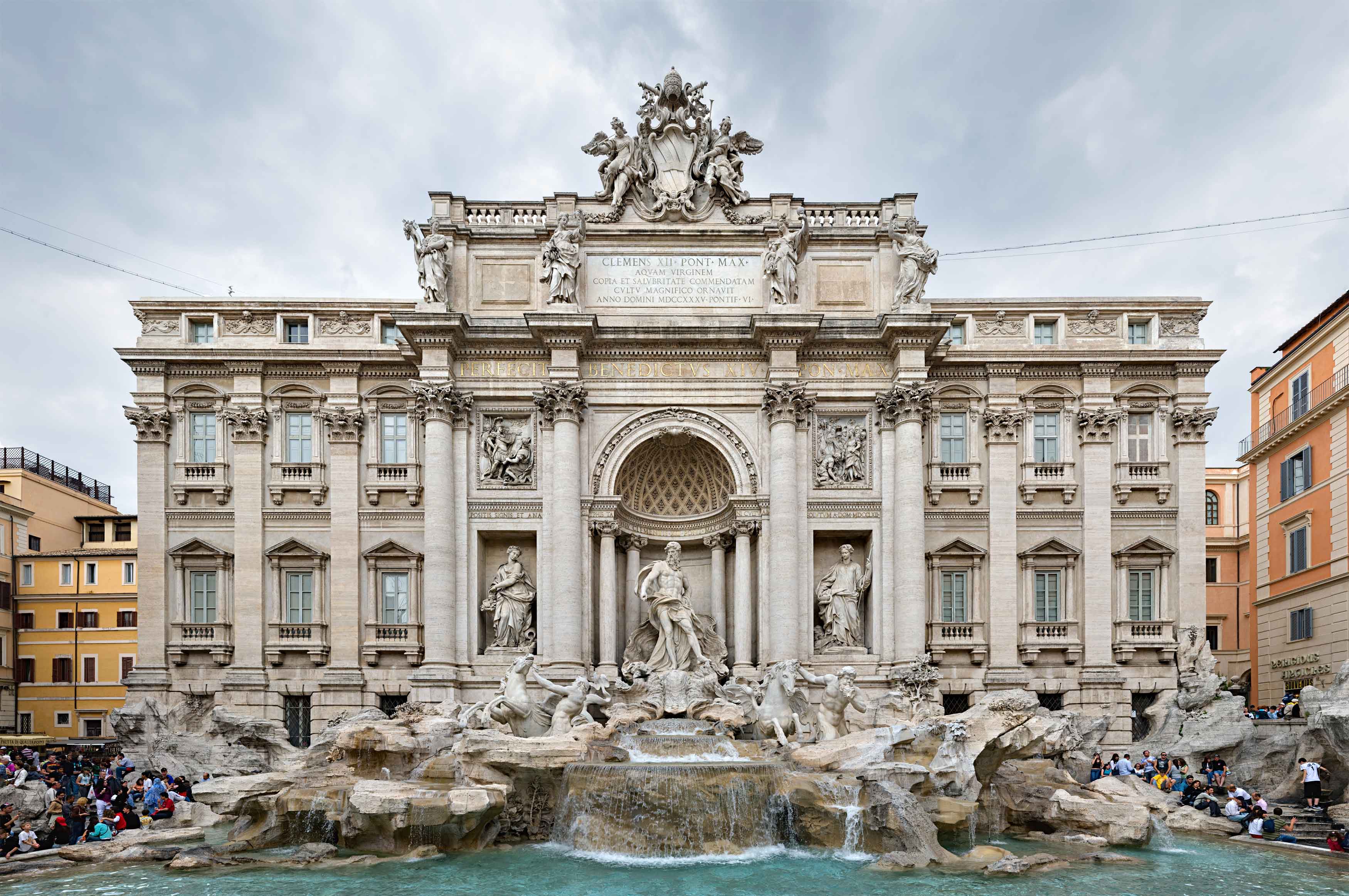 Trevi Fountain Backgrounds on Wallpapers Vista
