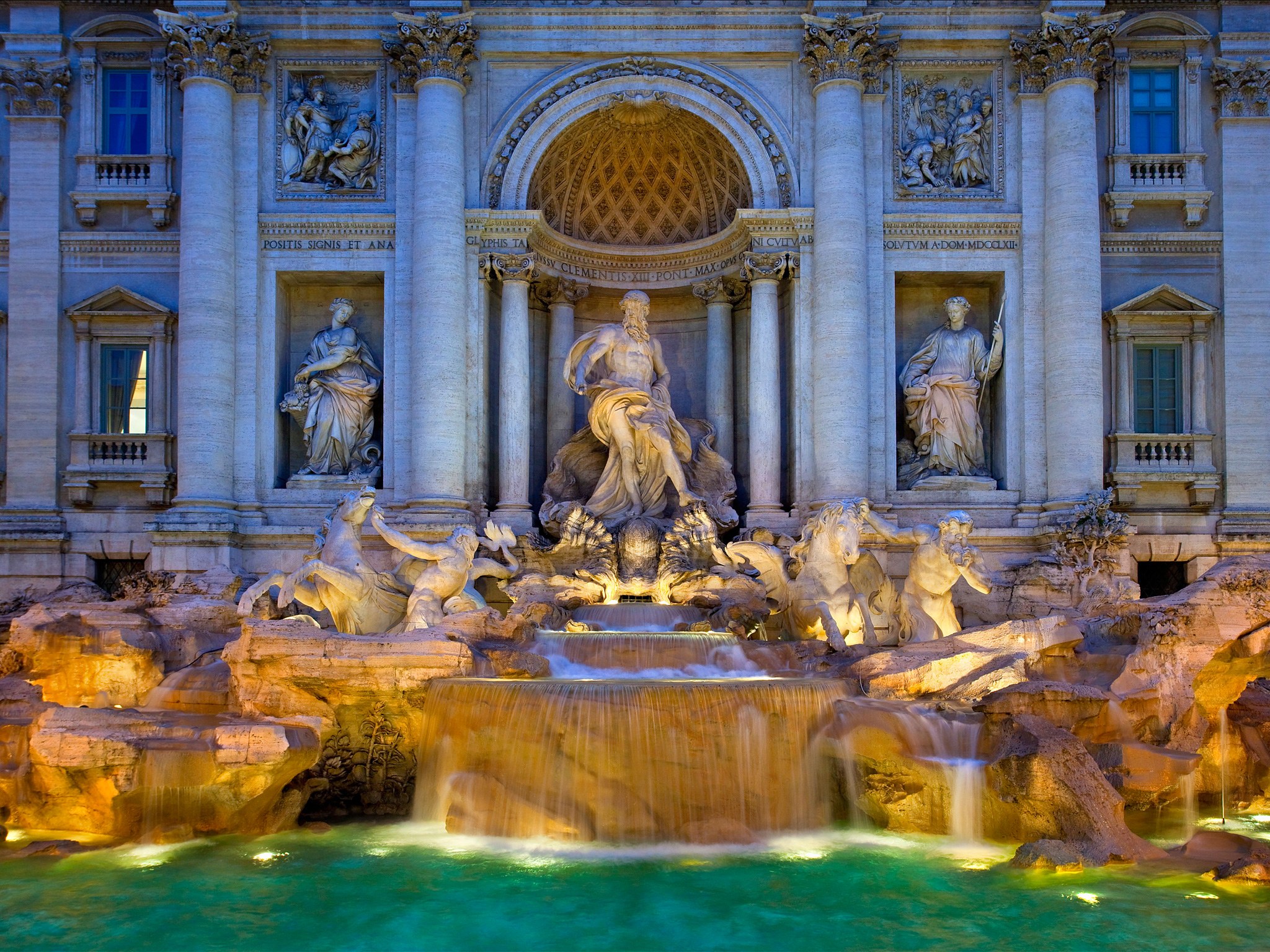 HQ Trevi Fountain Wallpapers | File 900.68Kb