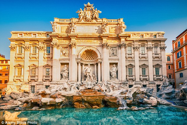 Trevi Fountain Pics, Man Made Collection