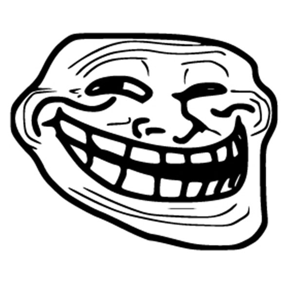 Nice wallpapers Trollface 600x600px