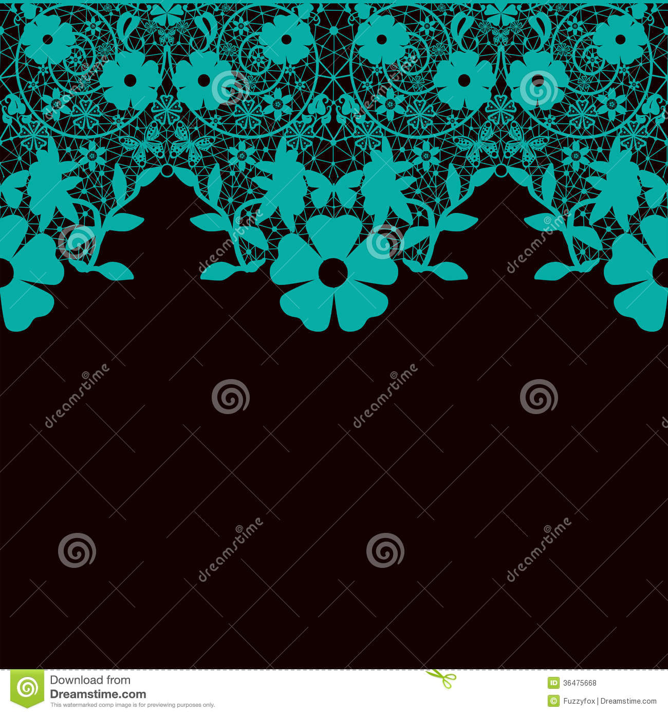 Turquoise Black Pics, Pattern Collection