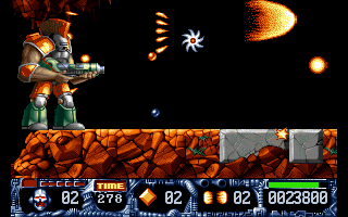 Turrican II Backgrounds, Compatible - PC, Mobile, Gadgets| 320x200 px