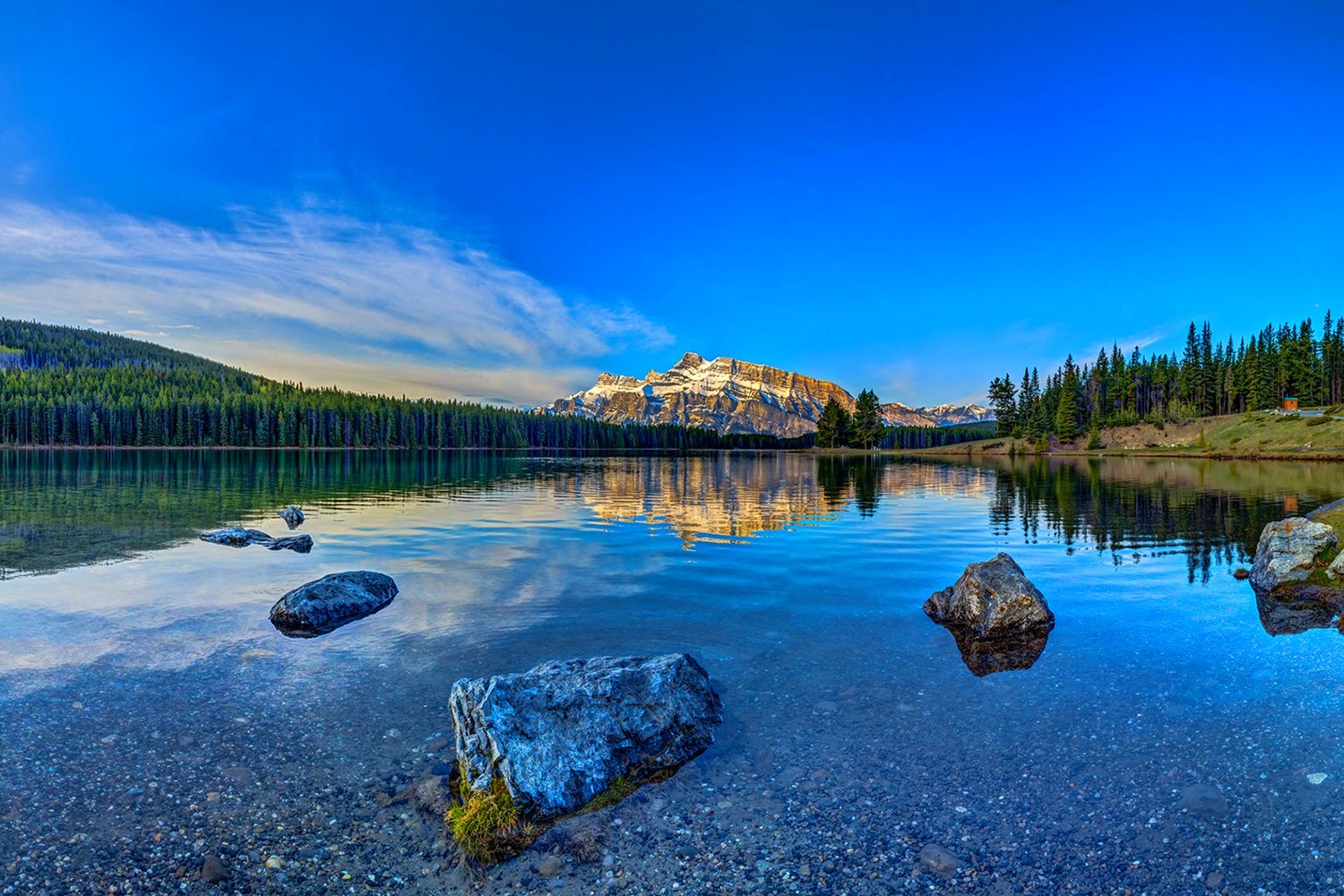 Amazing Two Jack Lake Pictures & Backgrounds