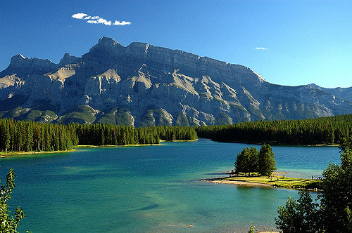 Amazing Two Jack Lake Pictures & Backgrounds