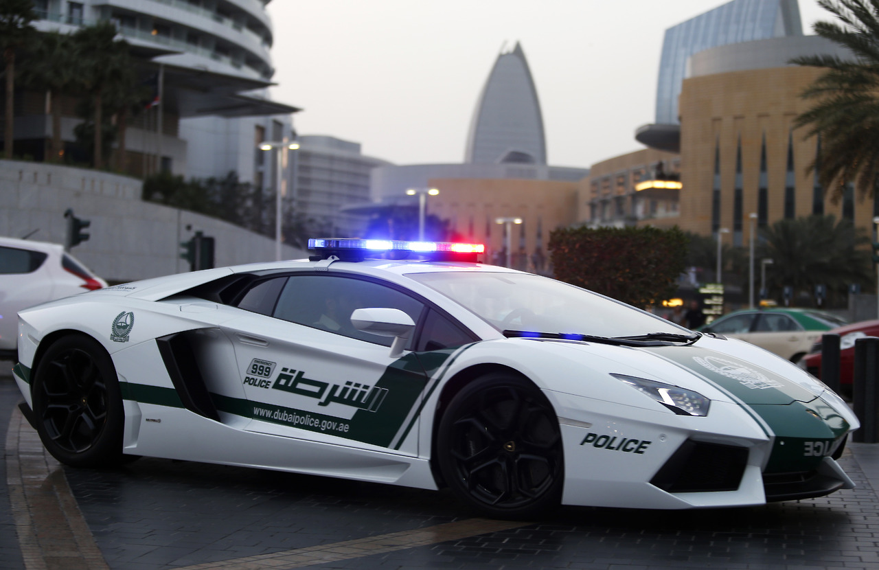 Uae Dubai Police Lamborghini #1