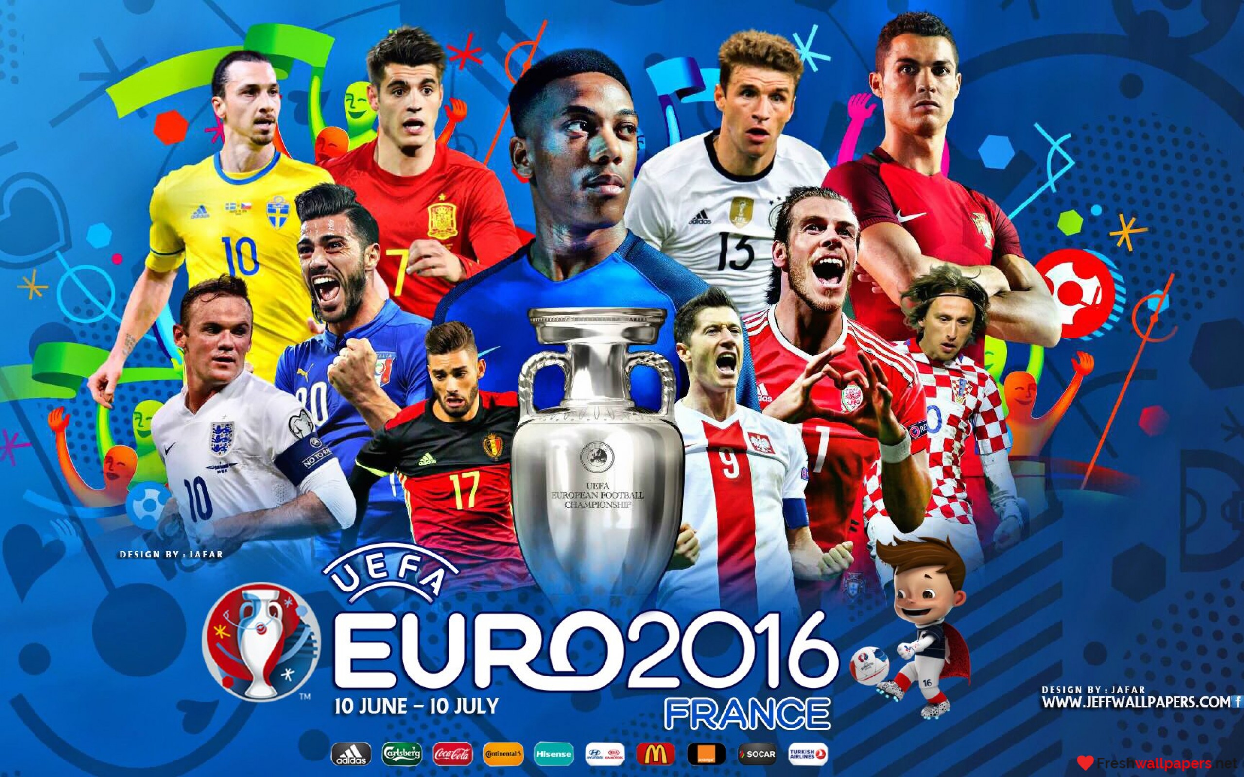 Nice Images Collection: UEFA Euro 2016 Desktop Wallpapers