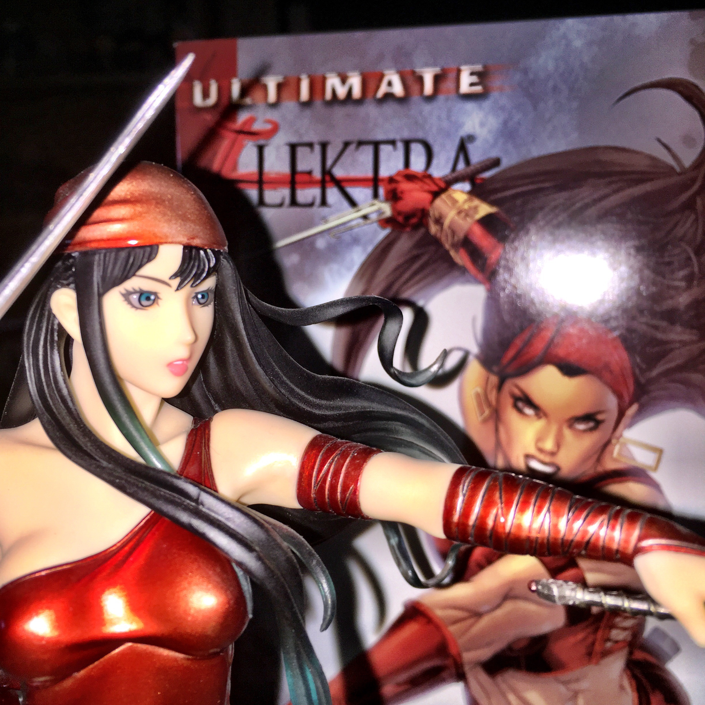 HD Quality Wallpaper | Collection: Comics, 2448x2448 Ultimate Elektra