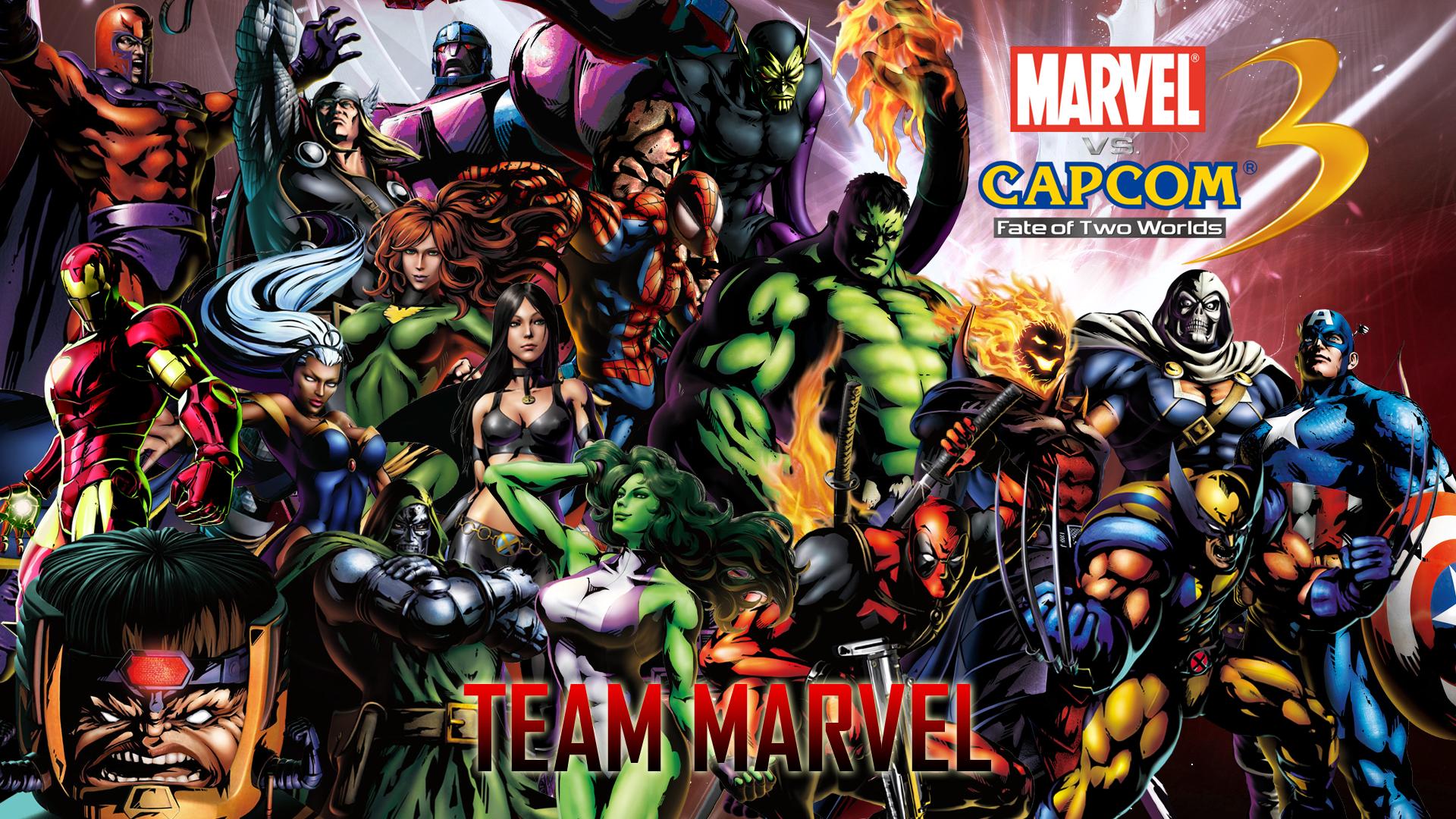 Ultimate Marvel Vs. Capcom 3 Backgrounds on Wallpapers Vista