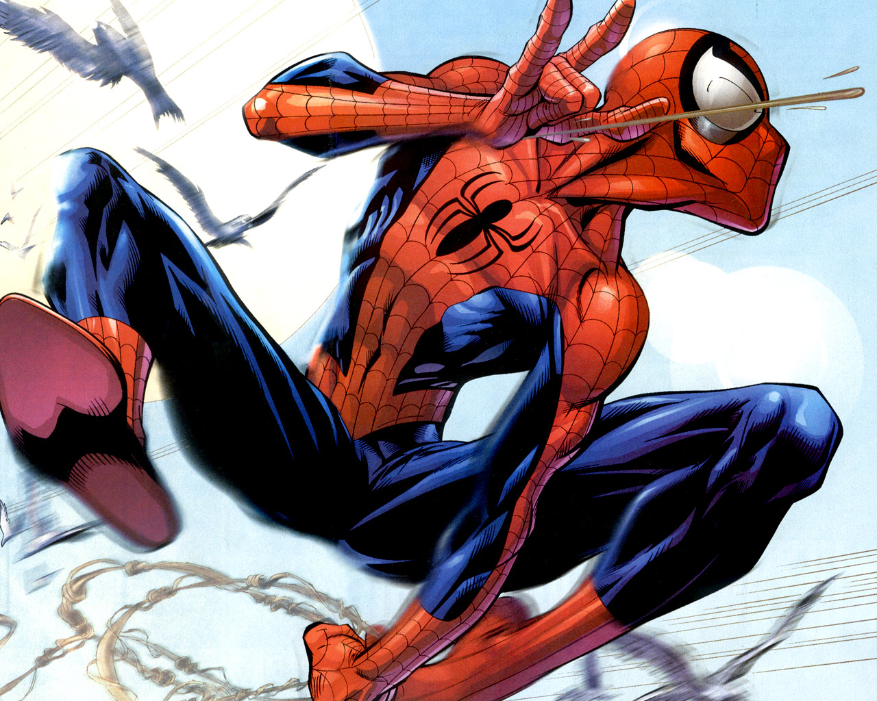 High Resolution Wallpaper | Ultimate Spider-Man 1280x1024 px