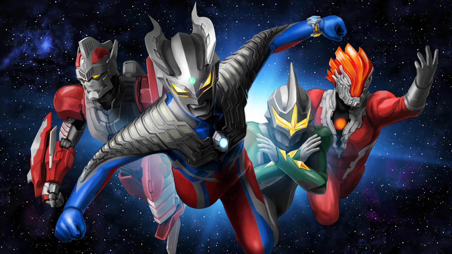 HD Quality Wallpaper | Collection: Video Game, 1920x1080 Ultraman: Towards The Future