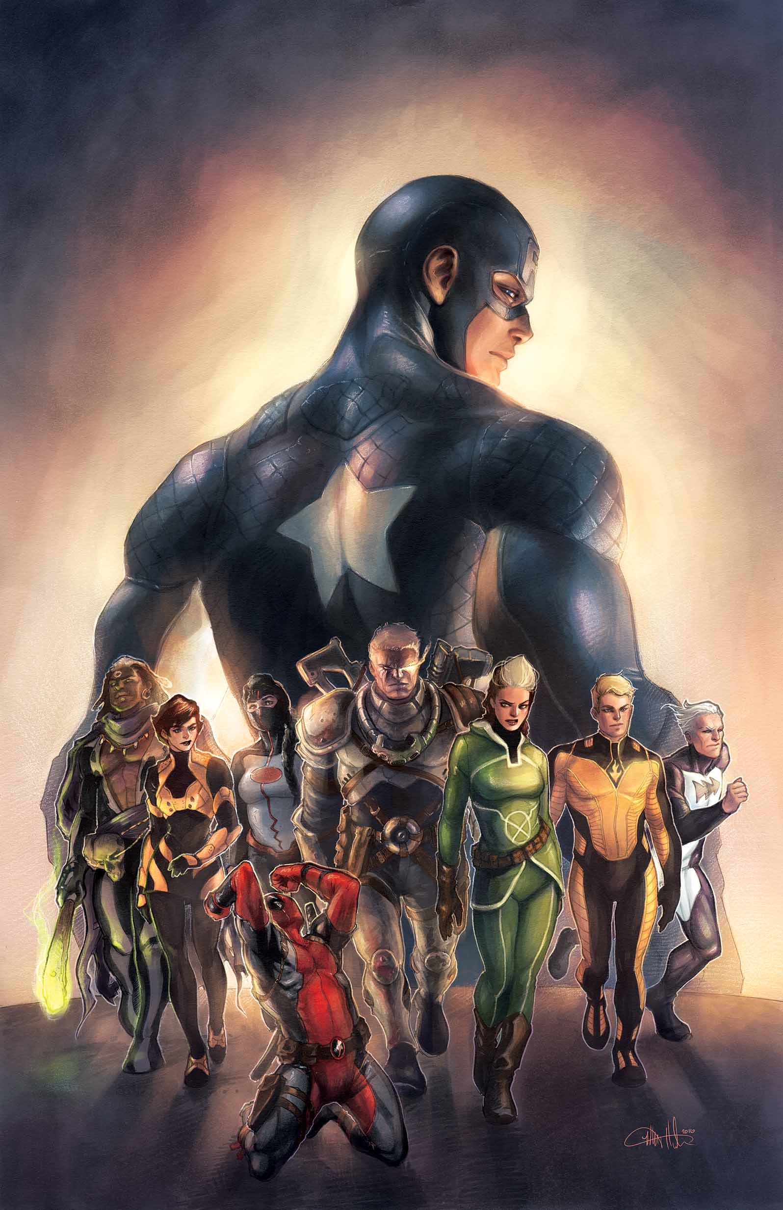 Nice wallpapers Uncanny Avengers 1596x2467px