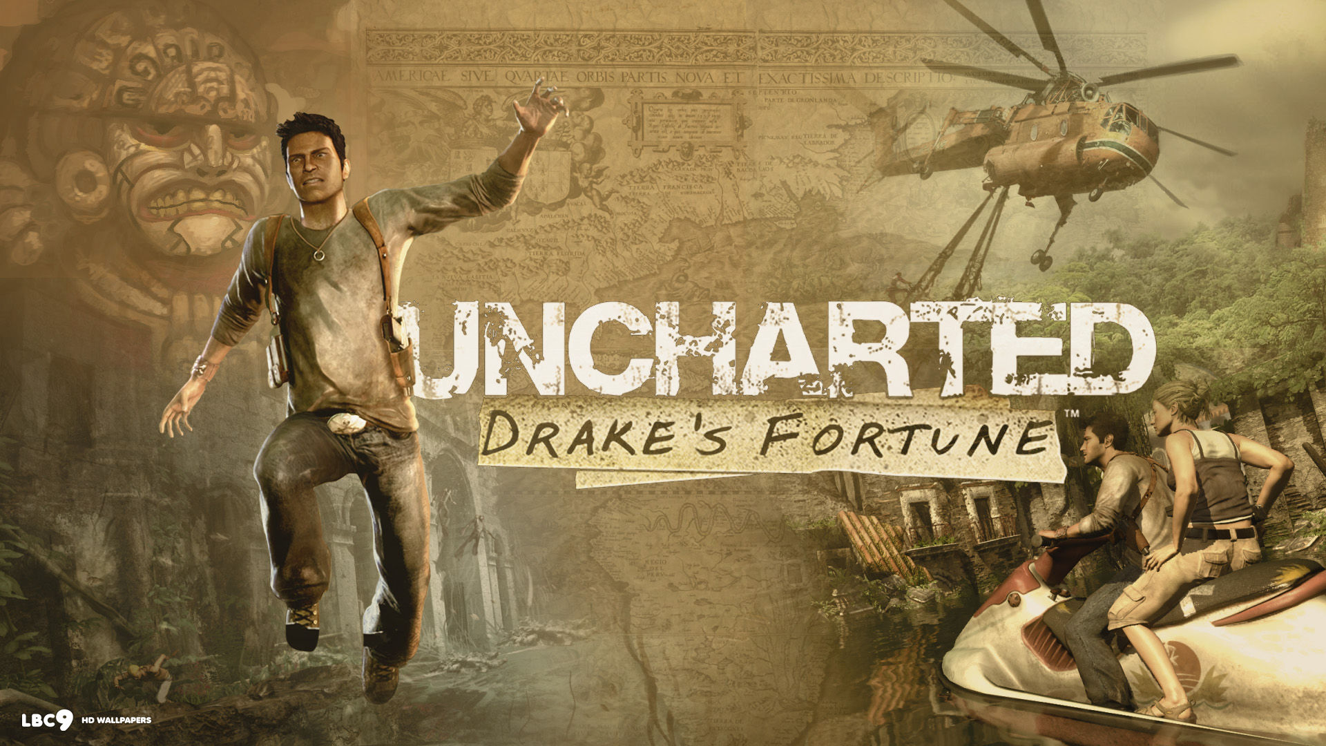 Nice Images Collection: Uncharted: Drake's Fortune Desktop Wallpapers
